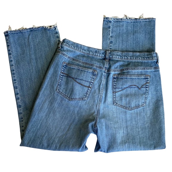 Venezia Raw Hem Bootcut Jeans Size 18 Average Preowned - Picture 2 of 8